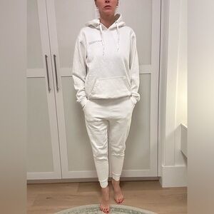 White jogging set by Shine the Light On